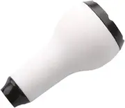 harayaa Fishing Reel Handle Knob Handle Grip Professional Easy to Install Foam Fishing Reel Spare Parts for Lake Freshwater Saltwater, White