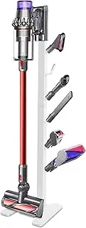 [IZSOHHOME] Vacuum Stand for DYS,Storage Stand Docking Station Holder,Compatible with DYS V15 V11 V10 V8 V7 V6 Cordless Vacuum Cleaners Accessories,Stable Metal Bracket Organizer Rack (White,6 Racks)