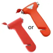New Car Gear Break Window Glass Hammer Belt Rope Cutter Tool