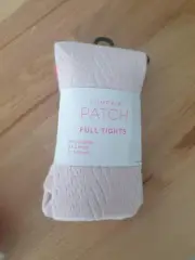 Pumpkin Patch Pale Pink Full Tights - new - 2-3 years