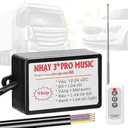 Daseeme Car Horn Controller Electric Horn Speaker Sound Control Unit with 10 Sound Effects ing Remote Control 12-24V for Car Truck Marine Boat