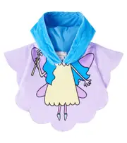 [Stella McCartney Kids] Stella McCartney Kids Printed cotton terry towel Y 4/5 purple