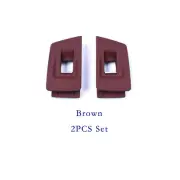 Rear Window Switch Frame 2PCS Set Brown Long-axis Model For BMW 5 Series F18