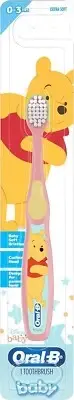 Oral-B Baby 0-3yrs Winnie the Pooh Manual Toothbrush, Extra Soft 300410107222VL