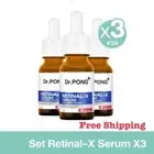 Dr.PONG SERUM RETINAL-X TIMELESS ANTI-AGING (SET SERUMx3) 15 ml. FREE SHIPPING