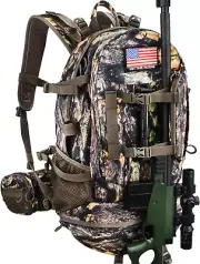 Rifle Bow Gun Hunting Backpack Holder Camo Packs Large Capacity Hunting Day Pack