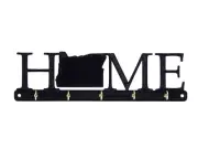 Oregon Home State Shape Key Holder Hanger Rack Hooks Housewarming Wall Gift