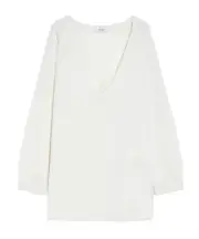 Wool and cashmere pullovers S,XS white