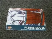 2013 Harley Davidson FXSBSE Softail CVO Breakout Owner Manual User Guide