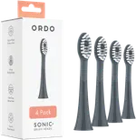 Ordo Sonic Brush Heads 4Pk Charcoal Grey/Stone