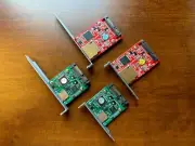 SD / micro SD PCI and Low Profile PCI bracket SATA adapter