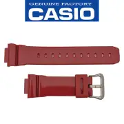 Genuine CASIO G-SHOCK Watch Band Strap DW-6900MF-4 Metallic 16mm Red Rubber