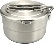 GARENDE Camping Cook Pot Large Capacity Camping Cookware for Travel Picnic Adults