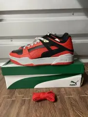 Puma Slipstream Low Mens Casual Shoes Red Black 389968-01 NEW Multi Sz 10