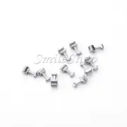 10pcs Lingual Button Dental Crimpable Hook Long/Short Sliding Orthodontic Hook