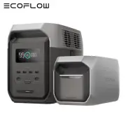 ECOFLOW DELTA 3 1500 1536Wh Solar Generator With 1024Wh DELAT 3 Extra Battery