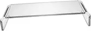 TEHAUX Computer Monitor Stand Riser Ergonomic Elevating Storage Stand for Home Office Use Reduces Neck and Enhances Screen Comfort