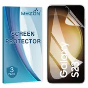 [3 Pack] Samsung Galaxy S23 (6.1") Premium Clear Edge-to-Edge Full Coverage Hydrogel Screen Protector Film by MEZON (Galaxy S23, Hydrogel) – FREE EXPRESS