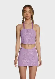 [ZEMETA] Corset Halter Top