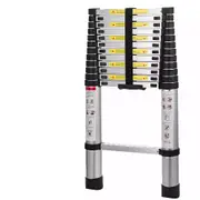 Telescopic Ladder Aluminium Extension Extendable Steps Adjustable 3.2M