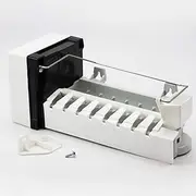 Compatible Refrigerator Icemaker for Part Number W10190978, Amana SXD25NL, Maytag PSD264LGRW, Kenmore/Sears 59652673200 Fridge