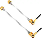Bike Skewers,Quick Release Skewer, Bicycle Quick Release Skewer Turning Cycling Hub Lightweight Quick Skewers for Outdoor Sports MTB Road Bike