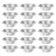25 Pcs Egg Tart Molds Mini Shell Pan Non-stick Baking