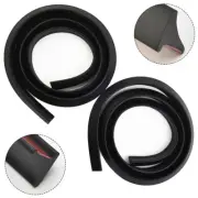 2 Pcs 1.5m Black Car Wheel-Fender Extension Moulding Flares Trim Strip Edge