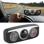 3 in1 Car Dashboard Thermometer Navigation Compass Ball for Boat Marine Truck