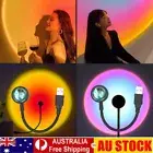 USB Sunset Projection Lamp LED Modern Romantic Night Light Decor Xmas Gift AU