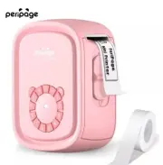 Peripage P10pro Wireless Label Printer, Bluetooth Connection (Pink)