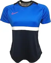 [Nike] Women's Jersey 100% Polyester Academy Pro Soccer Top BV6940 Blue (Medium)