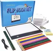 Flipbook Set for Drawing and Tracing Animation Include A5 LED Light Box 540