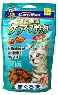 在飛比找BONEBONE優惠-缺-日本Cattyman貓用潔牙化毛餅乾 鮪魚 貓咪零食/點
