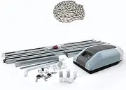 Electric Gate Opener Kit,1000N Automatic Garage Door Opener Electric Operator Automatic Gate Openers Sliding Gates Kit,200W Chain Roller Electric Motor for 15 Square Meter Garage Gate