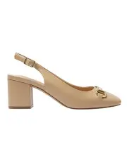 [Easy Steps] Goldie Heeled Shoes in Nude Glove