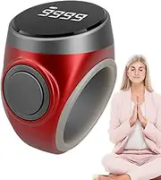 Ring Counter | Row Counter Ring with Electronic Digital Display - Portable Prayer Counting Aid, Number Count Clicker for Golf, Goods Counting, Lap, Knitting