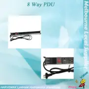 8 Way / Outlet Aluminium Alloy Vertical PDU Power board