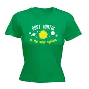Best Auntie Solar System - Funny Novelty Womens T-Shirt T Shirt Tshirt