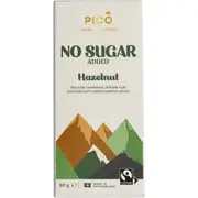 Pico No Added Sugar Vegan Chocolate Hazelnut 80g