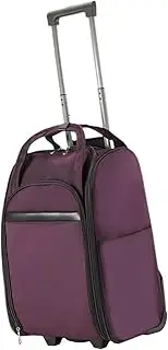 [Hjdlhx] Wheeled Duffle Bag Handbag Lightweight Trolley Bag for Traveling Business Trip, Purple