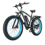 26" Electric Bike 1600W Motor 48V 15AH Fat tire E-Bike E-MTB 50km/h KETELES K800