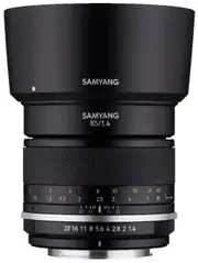 SAMYANG 85mm f/1.4 Renewal UMC II Sony FE Full Frame, De-Click & Weather Sealed