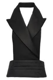 DOLCE & GABBANA Double-Breasted Bare Back Vest