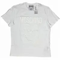 在飛比找蝦皮購物優惠-Moschino KEY O I HT恤 襯衫 上衣熊 白色