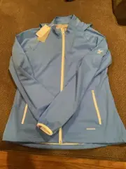 Eagles Mere Golf Pennsylvania Anikka Rain Delay Full Zip Womens M New $135 Tag