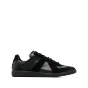 [Maison Margiela] Maison Margiela Replica Low-top Leather Sneakers 40 IT BLACK