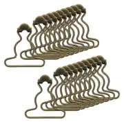 20Pcs Suspender Clips Dungaree Overall Buckles Matal Overall Clasp Replacement