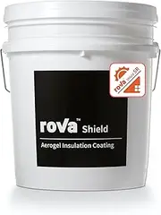 Solar Reflective Coating, 4.8 Gallon (18 Liters), roVa Shield SR, New for 2025