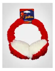 [Spider-Man] Spiderman Sherpa Earmuffs in Red/White